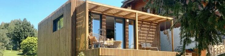 studio de jardin avec pergola